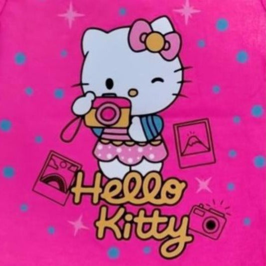 Pijama Infantil Cámara y Acción - Batola Manga corta Bombacha en Algodón 100% Americano