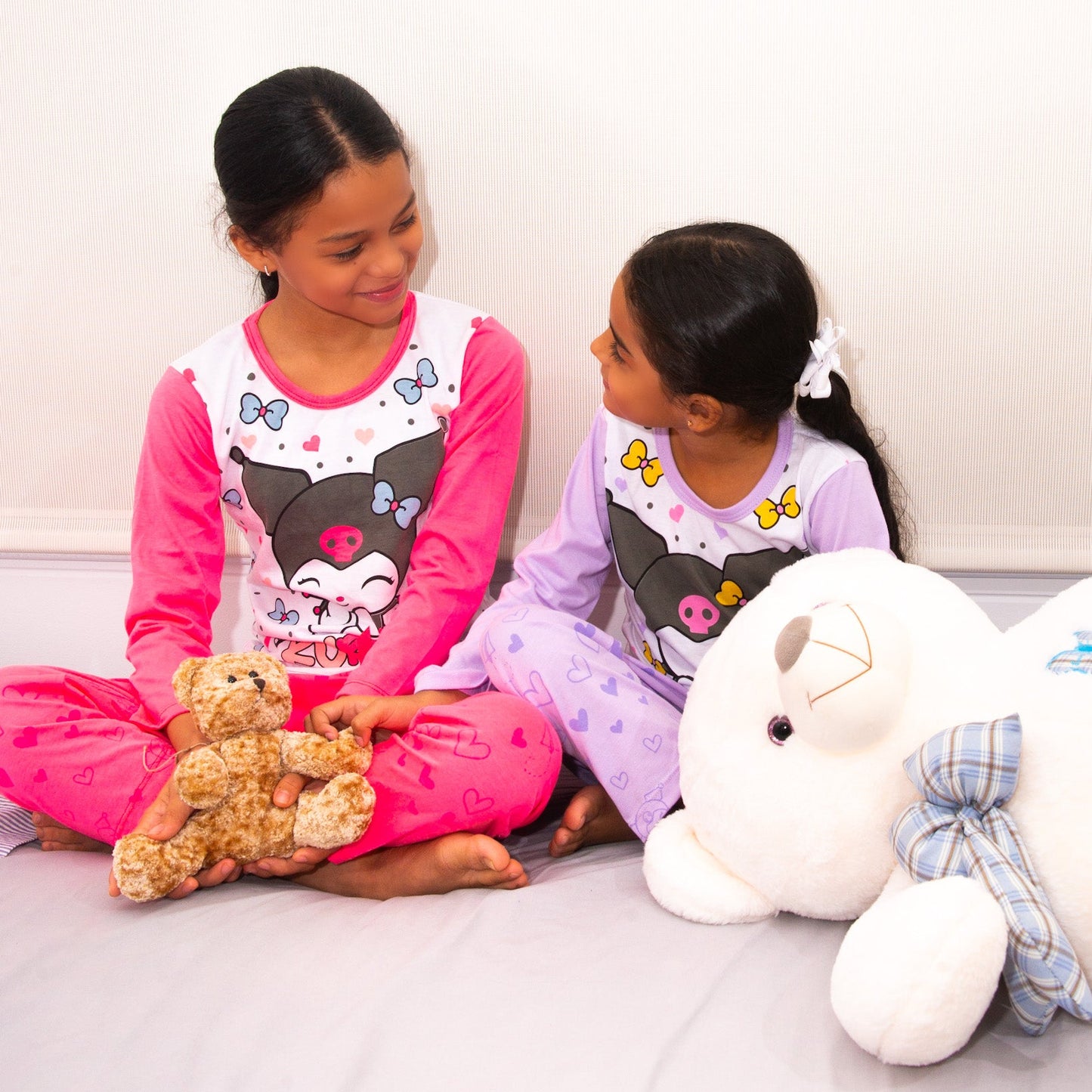 Pijama Infantil Noches Traviesas- Manga larga y Pantalón largo en algodón Americano