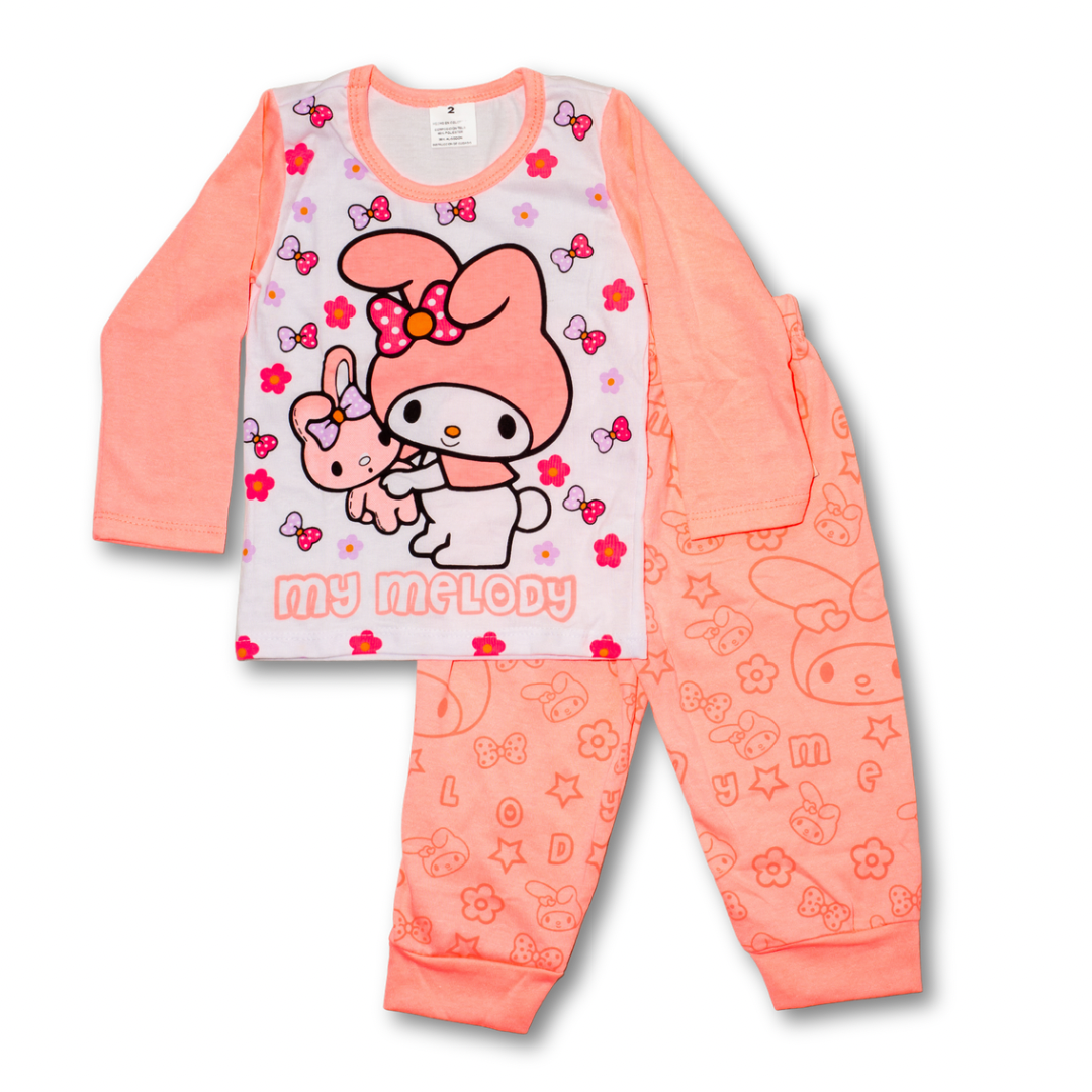 Pijama Bebe My Rabbit Dreams - Manga larga en algodón Americano