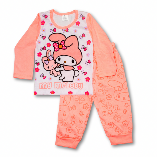 Pijama Bebe My Rabbit Dreams - Manga larga en algodón Americano