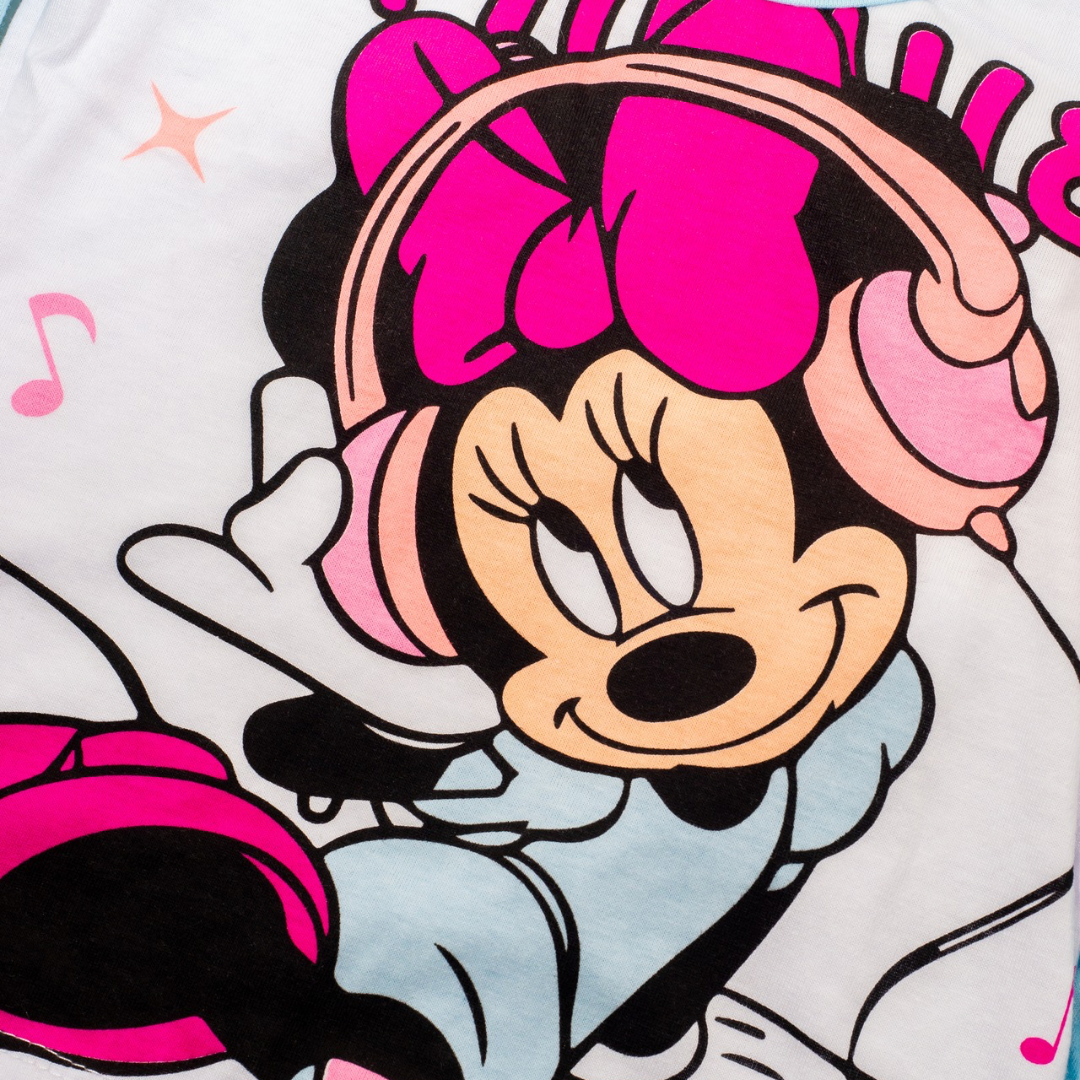 Pijama Infantil Ratona Encantadora- Manga larga y Pantalón largo en algodón Americano