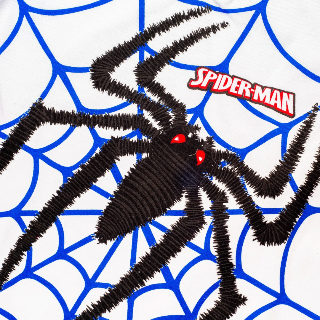 Pijama Infantil Spider Dreams- Manga Larga en algodón 100% Americano