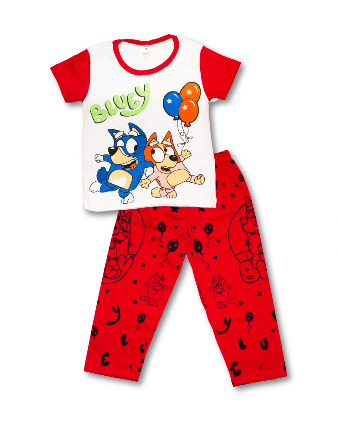 Pijama Infantil Aventura Canina – Manga Corta en algodón Americano